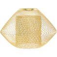 thumbnail image 1 of CRILSTYLEO Pantalla Metálica Para Vintage Hierro Dorado Colgante, 1 of 7