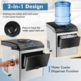 thumbnail image 4 of Máquina de hielo y dispensador de agua COSTWAY 2 en 1, 48 libras/día, 4 of 9