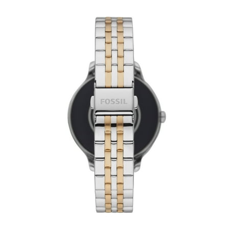 Fossil - Gen 5e Smartwatch 42mm Two-Tone Stainless Steel - Silver and Gold