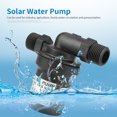thumbnail image 4 of Domqga 12V 10W DC Brushless Solar High Temperature Water Pump for Circulation Pumping, Water Pump, Solar Water Pump, 4 of 7