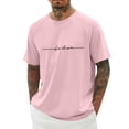 thumbnail image 2 of T Shirts for Men Comfort Breathable Crewneck Holiday Tees Short Sleeve Athletic Workout Shirts Cooling Running Shirt, 2 of 4