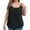 Black, variant on Prolriy Tank Top with Built in Bra for Women, Women's Plus Size Soft Tank Top with Bra Sleeveless Comfort Yoga Fitness Top Tank Top Womens Tops Black L