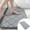 Gray, variant on Ycandiee Memory Foam Bath Mat Rug 24.01''x16.14'', Soft and Absorbent Bathroom Rugs, Non-Slip, Comfortable, Machine Washable Bath Carpet for Bathroom Floor, Tub, Shower and Home Decor Accessories