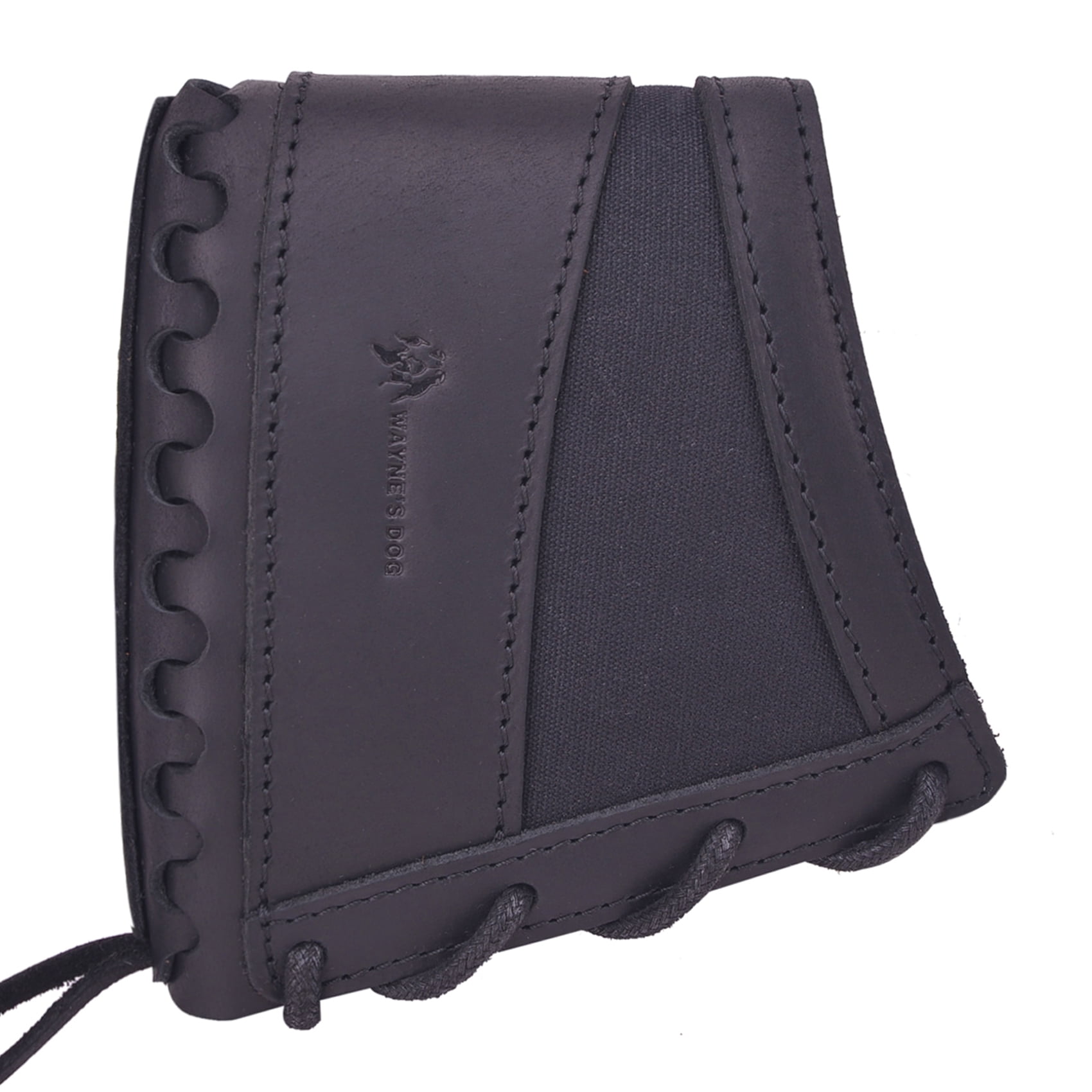 Leather Canvas Shooting Gun Recoil Pad Shotgun Buttstock Pad Protector Handmade