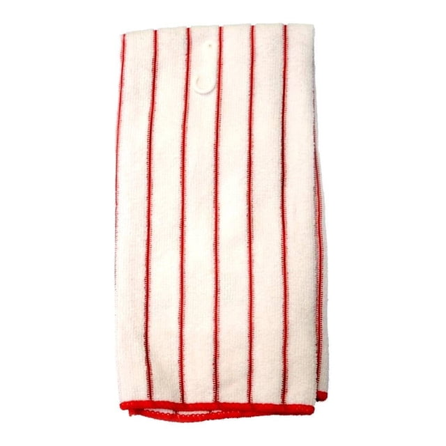 Trapo Mainstays Microfibra Blanco con Rayas Rojas