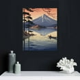 thumbnail image 4 of C04-GENYS  Poster Canvas ArtMount Fuji Tsuchiya Koitsu Woodblock Print Edo Period Japanese Woodblock Print Japanese Wall Art Decoration Living Room Bedroom Home Decoration, 4 of 4