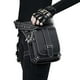 thumbnail image 4 of Bolso de Cintura de Cuero Sintético Cierre de Cremallera Estilo Retro para Hugo Steampunk retro del paquete de la cintura, 4 of 10