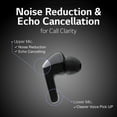 thumbnail image 6 of LG TONE Free HBS-FN4 Bluetooth® Wireless Stereo Earbuds with Meridian Audio, Black, 6 of 20