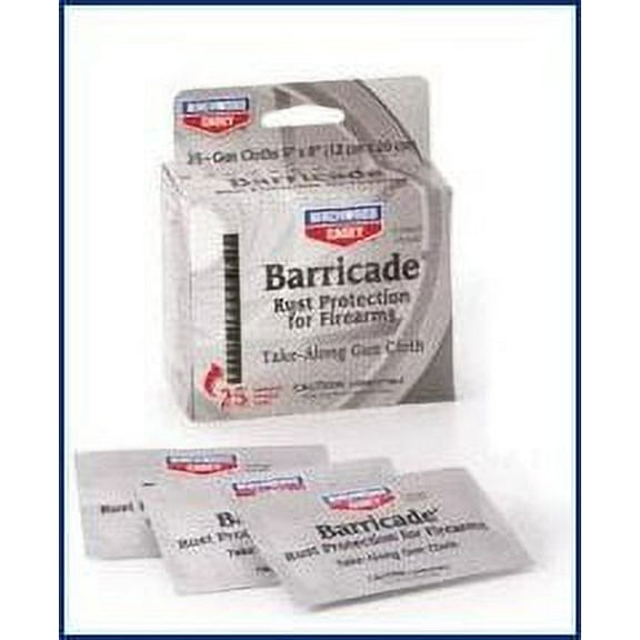 Birchwood Casey Barricade Rust Protection Take-Alongs - 25 Pack