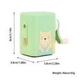 thumbnail image 3 of Manual Pencil Sharpener,Colored Pencil Sharpener with Adjustable Point Hand Cranked Pencil Sharpener For Teens Pen Sharpener Automatic Lead Pencil Sharpener for Classroom,Home and Office, 3 of 7