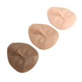thumbnail image 4 of Piel De Práctica De Maquillaje De Cara Completa, 3 Colores, Cabeza De Piel De Práctica De Tatuaje, Silicona 5D Para Tienda De Tatuajes, 4 of 7