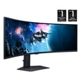 thumbnail image 2 of SAMSUNG 49-Inch Odyssey G9 Series DQHD 1000R Curved Gaming Monitor, 1ms(GtG), VESA DisplayHDR 1000, 240Hz, AMD FreeSync Premium Pro, Height Adjustable Stand, LS49CG954ENXZA, 2024, 2 of 5