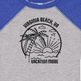 thumbnail image 4 of Inktastic Summer Vacation Mode Virginia Beach Virginia Boys or Girls Baby Bodysuit, 4 of 5