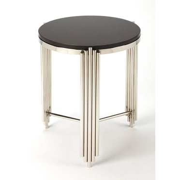 Butler Specialty Khalifa Granite End Table In Black