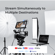 YoloLiv YoloBox Pro, Portable Multi-Cam Live Streaming Studio Encoder Recorder Switcher (USA, Canada, Mexico Region)