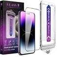thumbnail image 1 of Protector de pantalla de cristal templado CHISHA para iPhone 16/15/14, 1 of 6