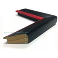 thumbnail image 4 of 1 5/8" Readymade Wood Picture Frame (Black & Red), 4 of 8