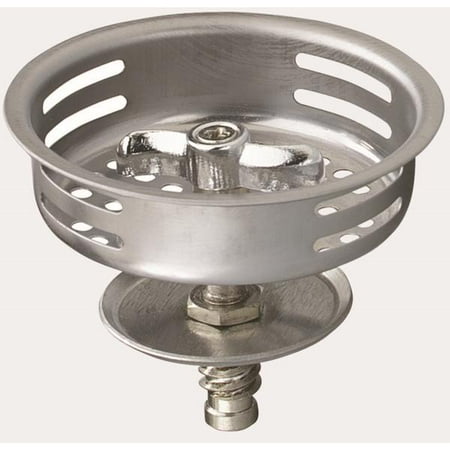 

2PC Plumb Pak 3-1/2 in. D Stainless Steel Strainer Basket