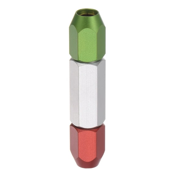 Uxcell Aluminum Alloy Pin Gage Handle 8-9mm Clamping Range Go No Double End Gauge Handle for Plug Gage