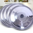 thumbnail image 2 of MYG 32cm Stainless Steel Lid Saucepan Wok Frying Milk Pan Casserole Lid, 2 of 5