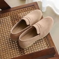 thumbnail image 4 of Classic Penny Slip On Leather Loafers Dress Shoes, 4 of 5