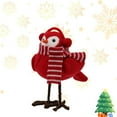 thumbnail image 5 of Christmas Decoration for Home Cute Redness Simulated Birds Figurine Winter Birds Christmas Table Top Featherlys Friend, 5 of 14