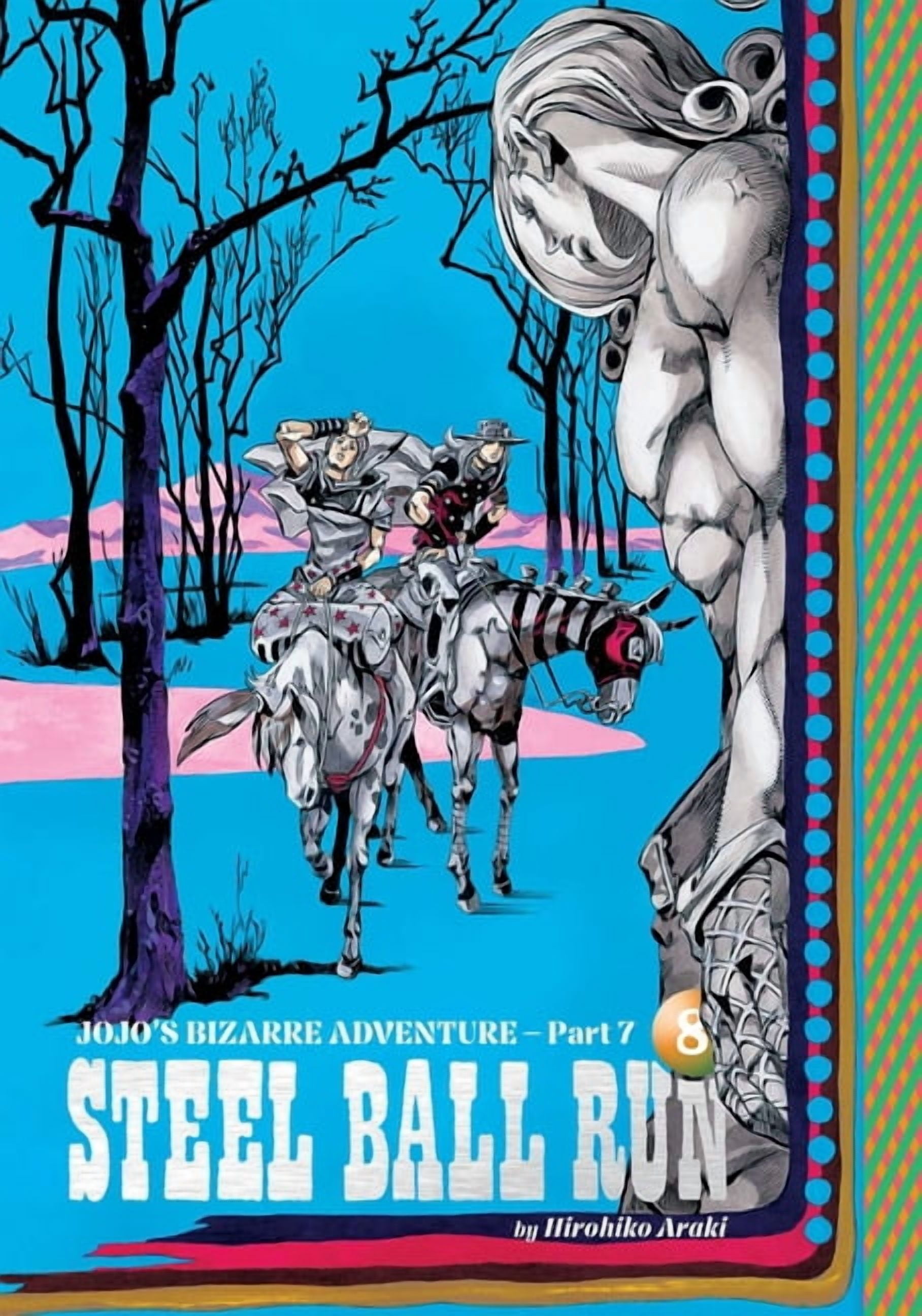 Hirohiko Araki, Manga Series, Steel Ball Run Vol. 5, Hardcover