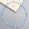 thumbnail image 1 of Collier Ras du Cou Simple Perles de Graines Femmes Charme Mode Coréenne Chaîne Col Boho Fait Main Bijou Cadeau, 1 of 5