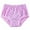 Pink, variant on Wdfiry Senior Women's Cotton Panties Plus Size Printing Seamless Underpants High Waist Breathable Briefs