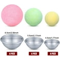 thumbnail image 5 of Aluminum Bath Bomb Molds Set for DIY Spa Crafts, Professional Metal Molds for Handmade Soap, Candles, and Baking, 12 Pieces, Assorted Sizes, 5 of 7