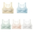 thumbnail image 2 of Training Bras for Girls Sports Seamless Racerback Training Bralettes with Removable Padding Bras, 1 Pack, 2 of 8