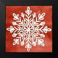 thumbnail image 2 of PI Studio 20x20 Black Modern Framed Museum Art Print Titled - Nordic Snowflake I, 2 of 5