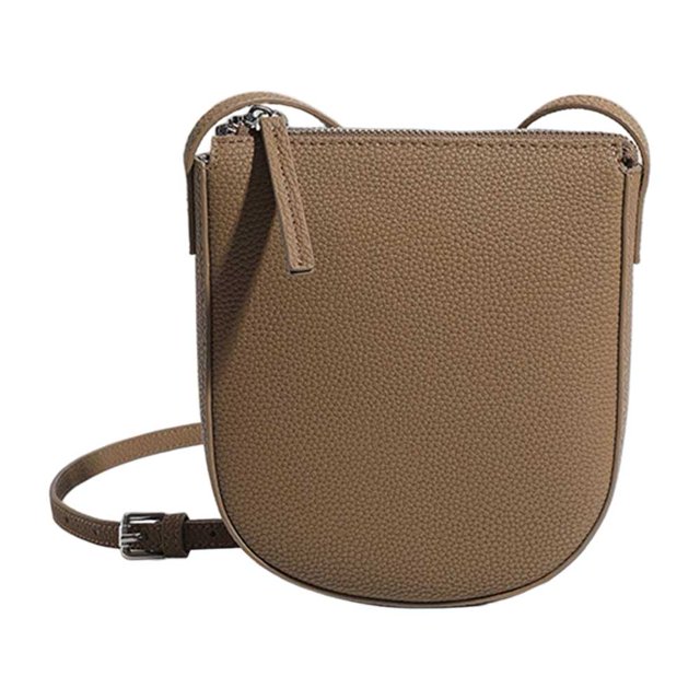 Bolso Bandolera Bolso bandolera de cuero genuino Monedero de moda Elegante para el trabajo (marrón oscuro) Ehuebsd Para Estrenar