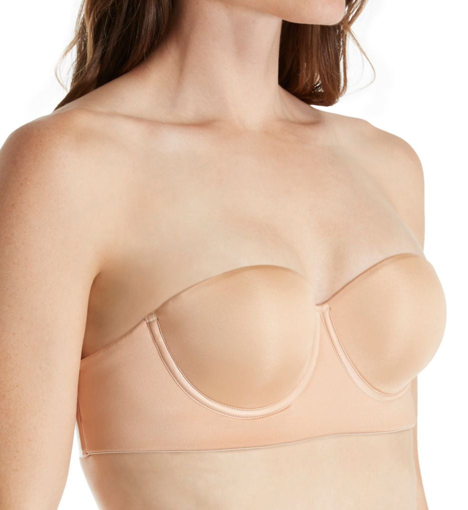 clear strapless bra