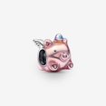 thumbnail image 1 of Flying Unicorn Pig Charm Fit Pandora Charms Classic Sparkling Herbarium Cluster Dangle brazde & brazjoya de chica regalo de Navidad de corazón rosa rubí colgante, 1 of 4