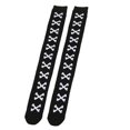 thumbnail image 3 of Darzheoy Women's Socks Fall and Winter Cotton Thermal Polka Dots Printed Knee Socks, Mid Tube Socks,Casual Thickened Solid Color Socks, 3 of 4