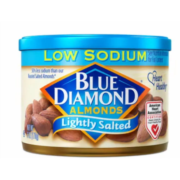 Pack of 2 Blue Diamond® Lightly Salted Almonds 6 oz
