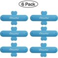 thumbnail image 2 of 6 Pack Paste Type Cell Phone Holder Stands U Type Silicone Stand Holder Universal Bracket for iPhone 6S, 6S, 2 of 4