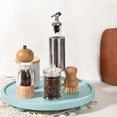 thumbnail image 4 of Bandeja decorativa zoocatia, redonda, de madera, para baño, 4 of 6
