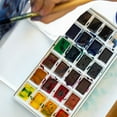 thumbnail image 1 of BESTYASH 75Pcs Plastic Watercolor Half Pans Empty Paint Pans for Reusable Acrylic Storage, 1 of 8