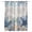 Blue Grey, variant on Blue Starfish Coastal Blackout Curtains for Bedroom, Eucalyptus Summer Nautical Shell Thermal Insulated Kitchen Drapes with Grommets, Light Blocking Window Treatment, 2 Panels 42" x 54"