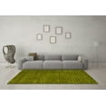 thumbnail image 3 of Ahgly Company Indoor Rectangle Abstract Yellow Modern Area Rugs, 7' x 9', 3 of 4