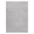 thumbnail image 1 of Modern Geometric Area Rug – Machine Washable, Non-Slip, Ultra Soft, Low Pile, Mark Resistant Carpet for Living Room, Bedroom, Dining Room, Office – Light Gray, 5x7ft, USA Stock, 1 of 8