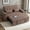 Brown, variant on Howcool 65" Sleeper Sofa Bed, 3-in-1 Convertible Pull Out Couch Bed with Tray Table & Cup Holders, Chenille Loveseat Sofa with Adjustable Backrest for Living Room, Apartment(Black)