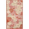 thumbnail image 5 of SAFAVIEH Martha Stewart Poppy Field Floral Area Rug, Cayenne Red, 4' x 6', 5 of 6