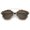 Tortoise-Gold / Brown, variant on sunglassLA Unisex High Fashion Two-Toned Pantos Crossbar Neutral-Colored Lens Aviator Sunglasses 52mm (Black-Gold / Smoke) - 52mm