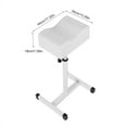 thumbnail image 4 of HURRISE Adjustable Chair,Height Adjustable Cosmetic Chair Home Shop Comfortable Cushion Stool White, 4 of 8