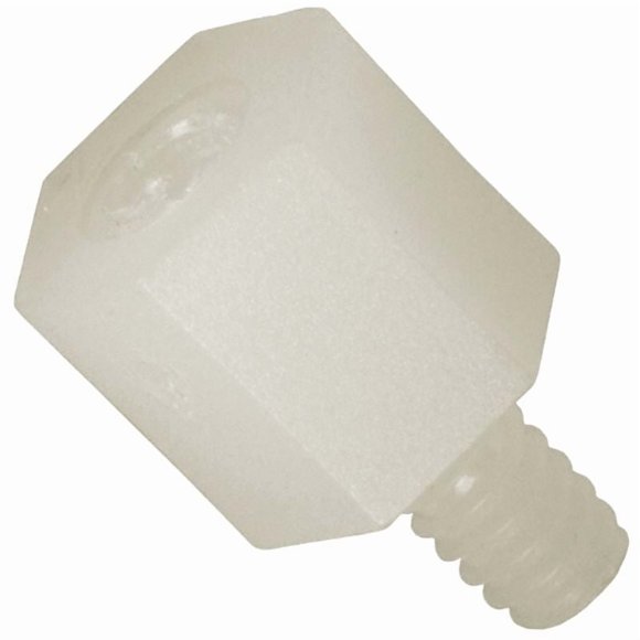 4800 - STANDOFF M/F #4-40 6.35MM HEX NYLON (4 pcs/pkg)