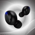 thumbnail image 2 of atune analog Bluetooth 5.0 True Wireless Earbuds with USB Charging Case & Built-in Mic, 33FT Range, 2 of 7
