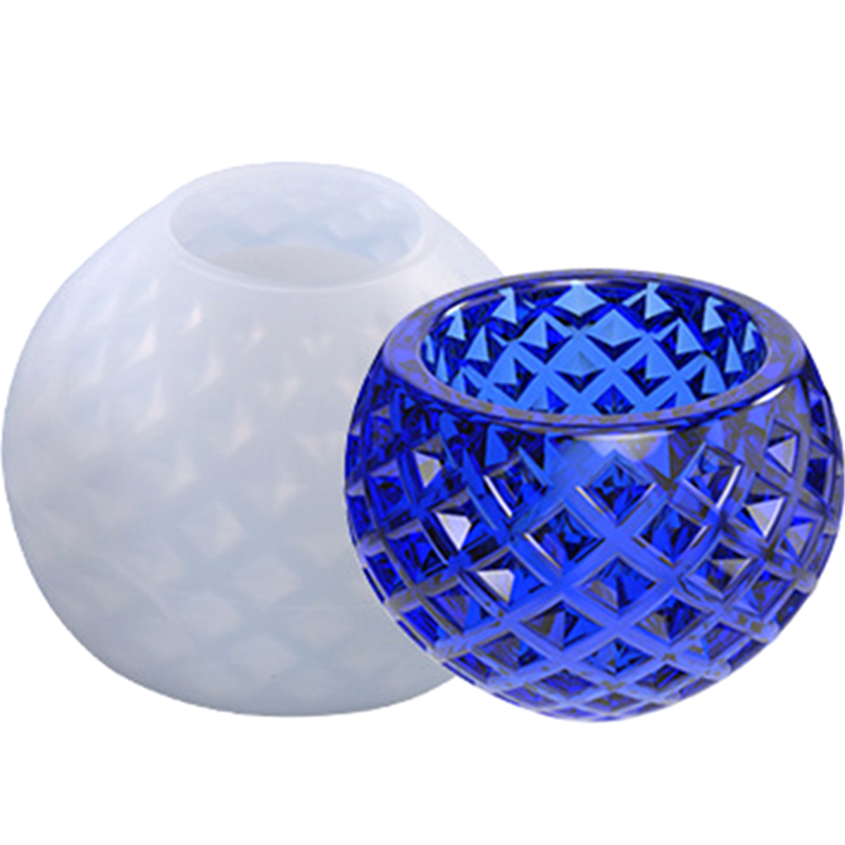 Tealight Candle Holder Resin Mold Votive Bowl Candleholders Mold